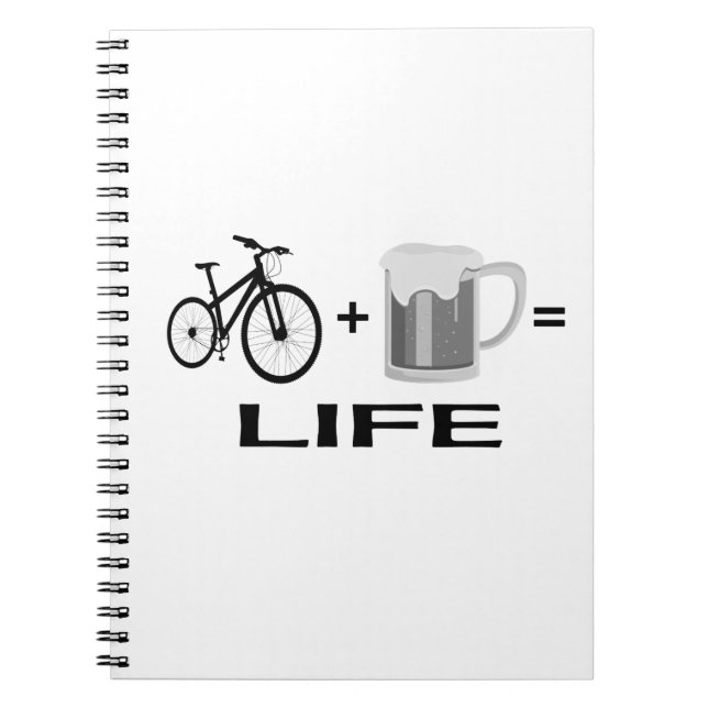Bikes & Beer! Anteckningsbok (Framsidan)