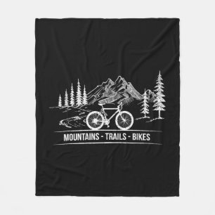 Bikes - Cyclist Bike Rider Bicycle Fleecefilt