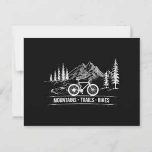 Bikes - Cyclist Bike Rider Bicycle Vykort