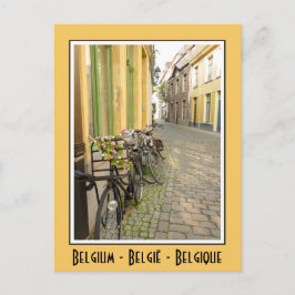 Bikes i Belgien Vykort