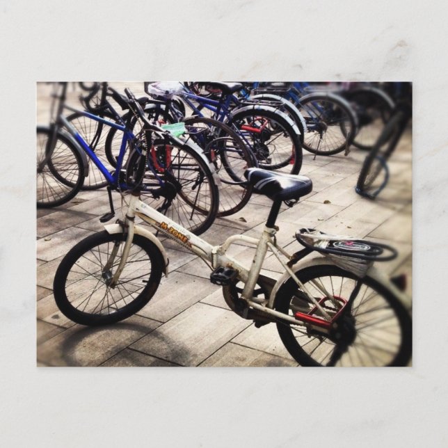 Bikes i China Vykort (Framsida)