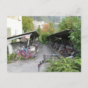 Bikes i Interlocken Vykort