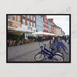 bikes nyhavn vykort