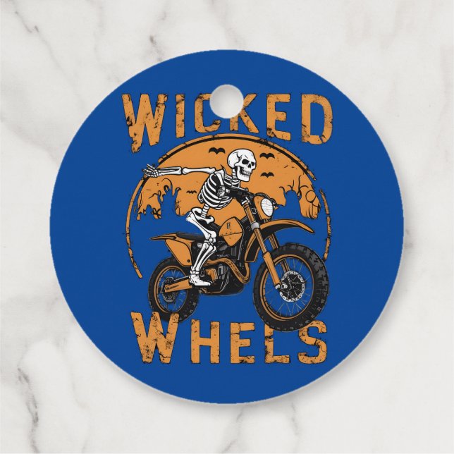 Bikes och Ghost Road Gåvor Etiketter (Baksida)