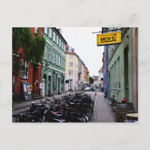 Bikes på Gamla Köpenhamnsgatan Vykort