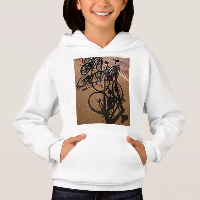 Bikes , på gatan t shirt (Framsida)