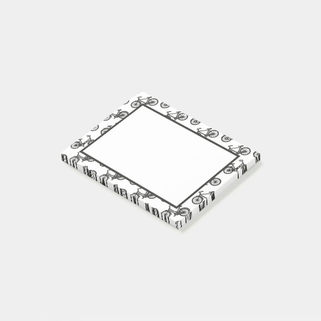 Bikes Post-It Notes Block (Vinklad)