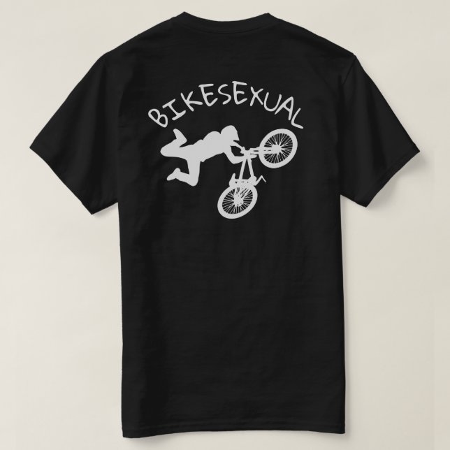 BIKESEXUAL T SHIRT (Design baksida)