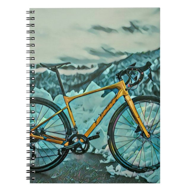 Biking Älskare Gift Anteckningsbok (Framsidan)