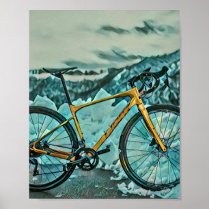Biking Älskare Gift Poster