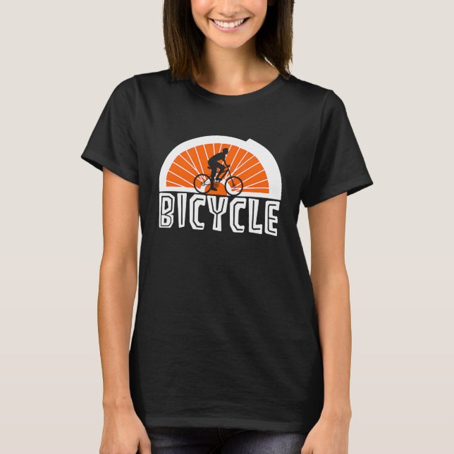 Biking and Cycling   3 T Shirt (Framsida)