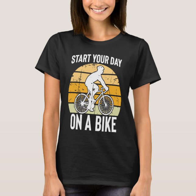 Biking and Cycling    5 T Shirt (Framsida)