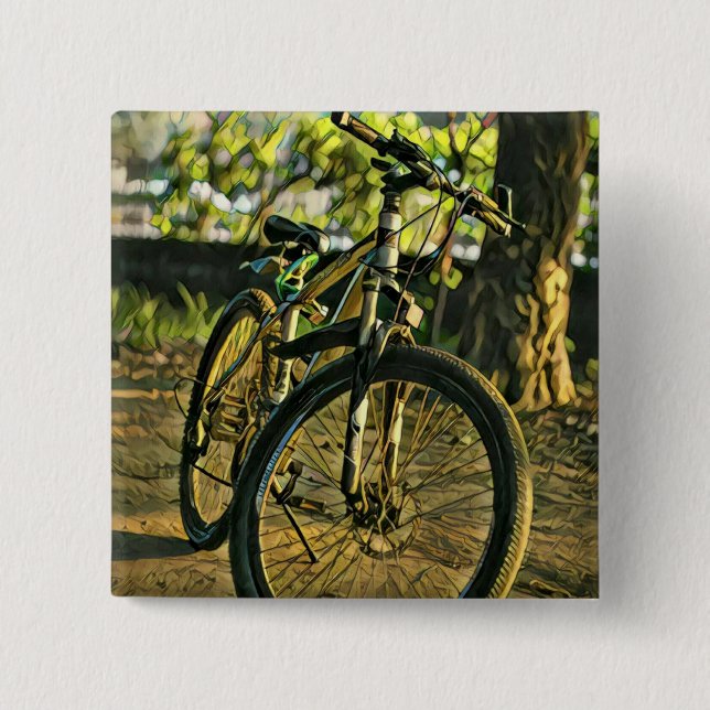 Biking Artwork Knapp (Framsida)