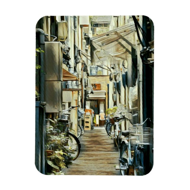 Biking Artwork Magnet (Vertikal)