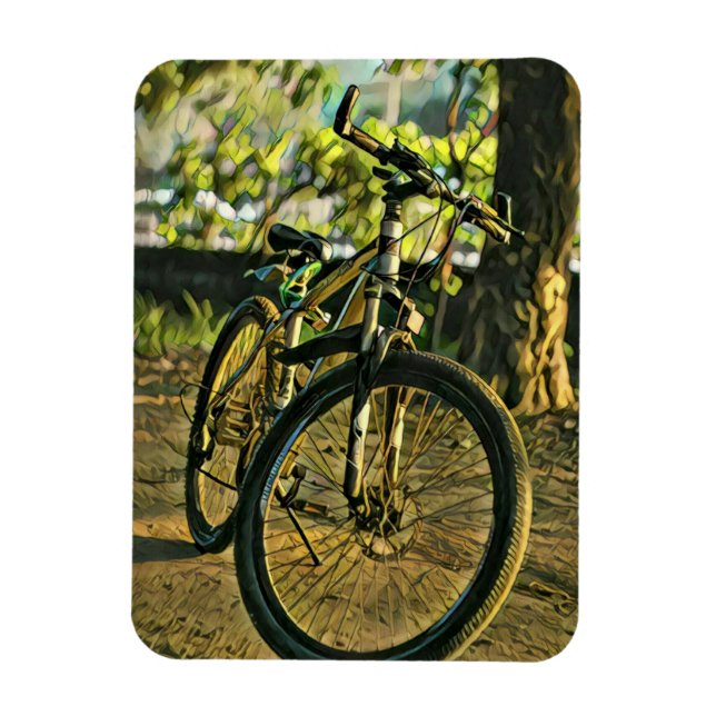 Biking Artwork Magnet (Vertikal)