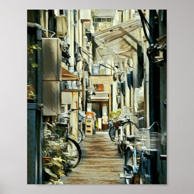 Biking Artwork Poster (Framsidan)