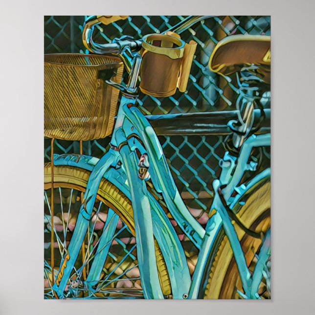 Biking Artwork Poster (Framsidan)