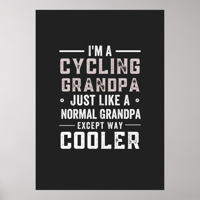 Biking, Bergcykel, cykel, bergskungning, mtb. Poster (Framsidan)