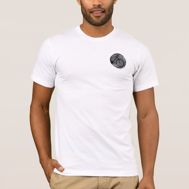 Biking Stil T-shirt (Framsida)