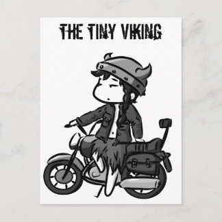 Biking Viking Vykort