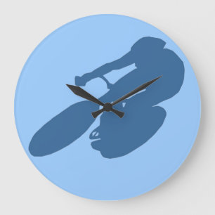 BIKING WALL CLOCK - DESIGNER CLOCKS - SPORTS GIFTS STOR KLOCKA