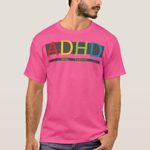 BikingForAutism-kvinnor ADHD Shirt, blå, liten, US T Shirt