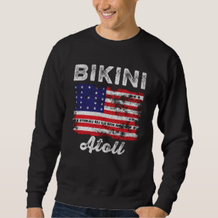 Bikini Afee Flagga Distress Bikini Flagga Lång Ärmad Tröja