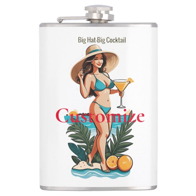 Bikini Babe Big Hat- Big Cocktail Thunder_Cove Fickplunta (Framsidan)