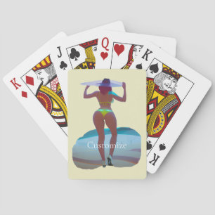Bikini Booty Beach Girl Thunder_Cove Casinokort