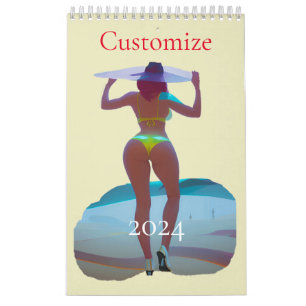 Bikini Booty Beach Girl Thunder_Cove Kalender