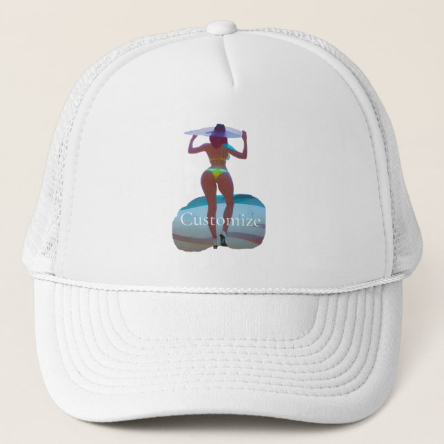 Bikini Booty Beach Girl Thunder_Cove Keps (Framsida)