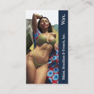 Bikini Brasiliansk Fransk Vax Photo Lojalitetskort