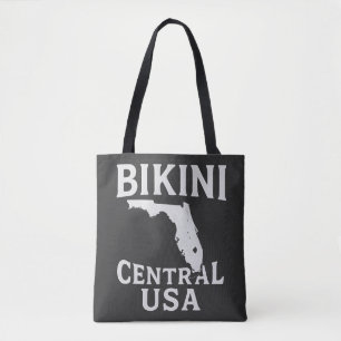 Bikini Central USA Patriotisk Amerikansk Flagga So Tygkasse