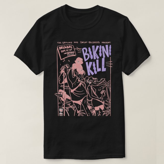 Bikini-döda aktiv t shirt (Design framsida)