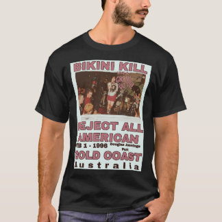 Bikini Döda avvisa alla amerikanska Guld Kusten Po T Shirt