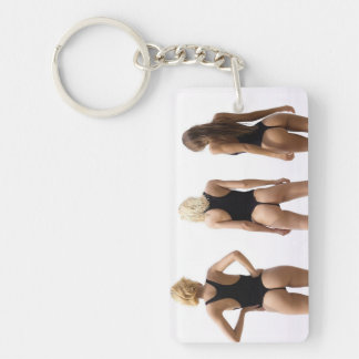 Bikini Girls Photo Nyckelring