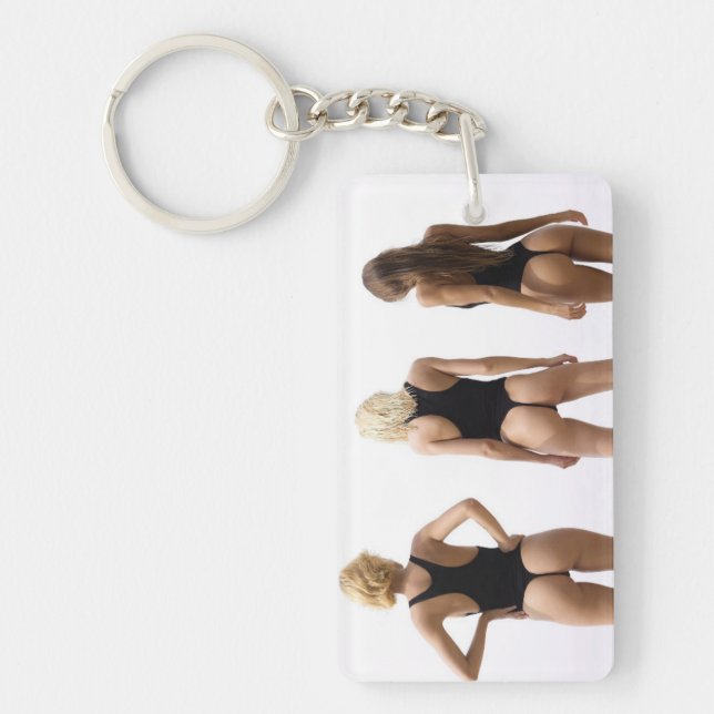 Bikini Girls Photo Nyckelring (Framsidan)