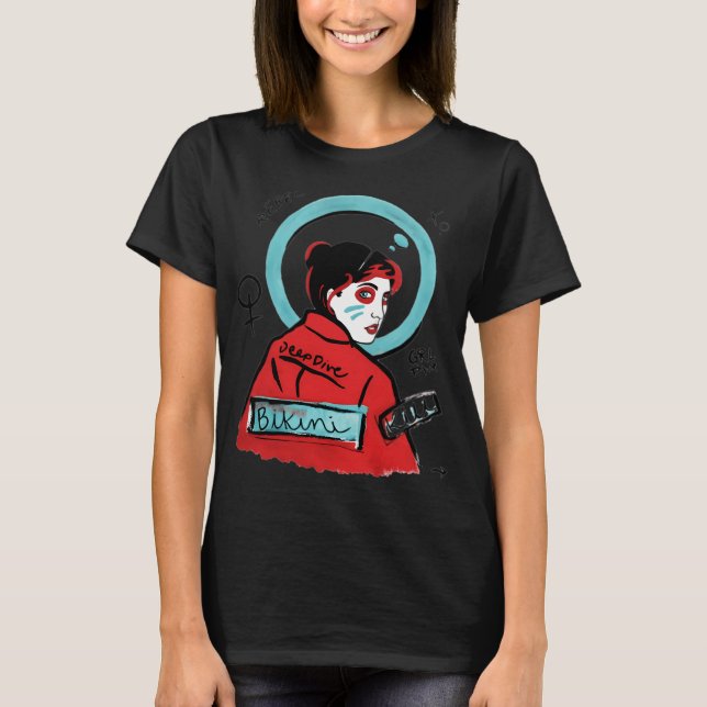 bikini kill-band T-shirt 15 (Framsida)