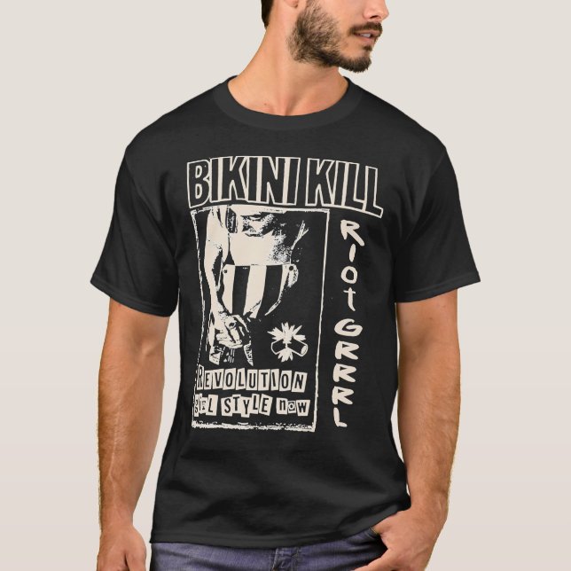Bikini Kill Classic T-Shirt (Framsida)