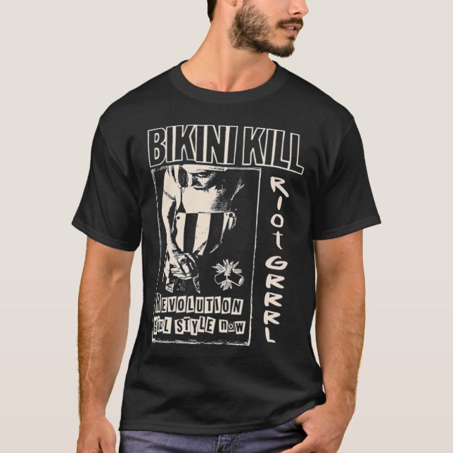 Bikini Kill T Shirt (Framsida)