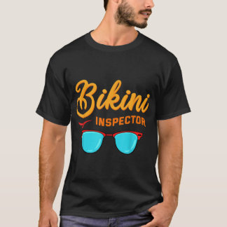 Bikini Kommissarie Tshirt Funny T Shirt