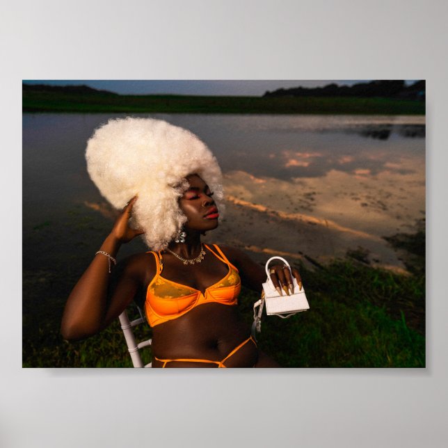  Bikini Model Bold Sunset  Poster (Framsidan)