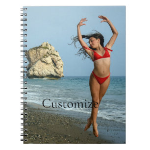 Bikini Model Dancing Thunder_Cove Anteckningsbok