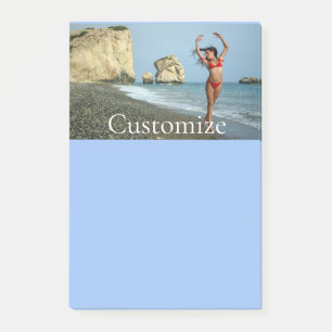 Bikini Model Dancing Thunder_Cove Post-it Block