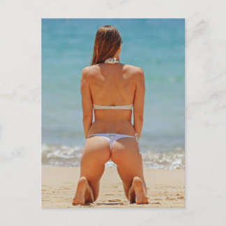 Bikini-modell Vykort