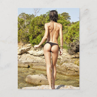 Bikini-modell Vykort