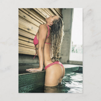 Bikini-modell Vykort