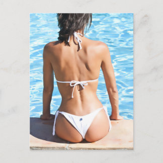 Bikini-modell Vykort