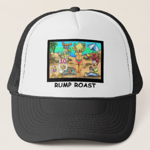 Bikini Rump Roast Roliga Okonventionella T-shirts Truckerkeps