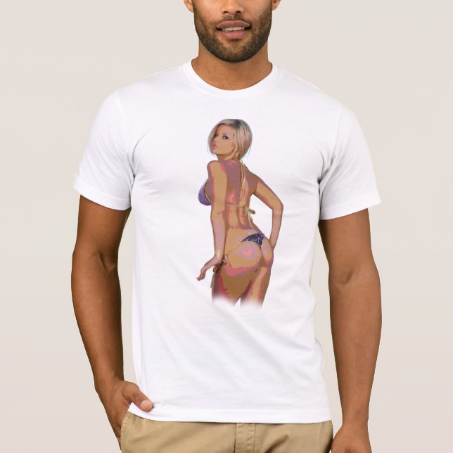 BIKINIBABE. T-SHIRT (Framsida)